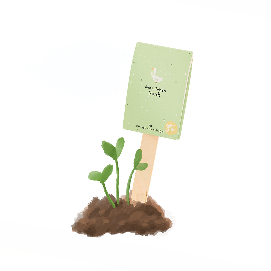 Gans lieben Dank - Saatgruß