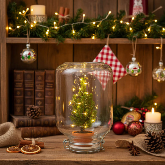 Easyplant - Mini Christmas Tree - Diy Terrarium Kit - ↑ 28 Cm