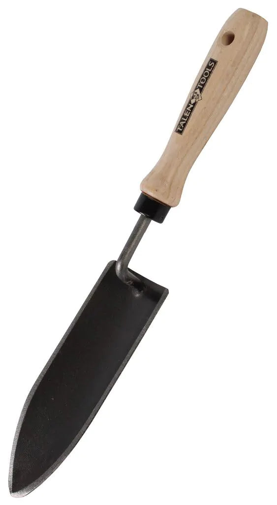 Transplanting Trowel - Forged Steel - Narrow - Ash Wood Handle