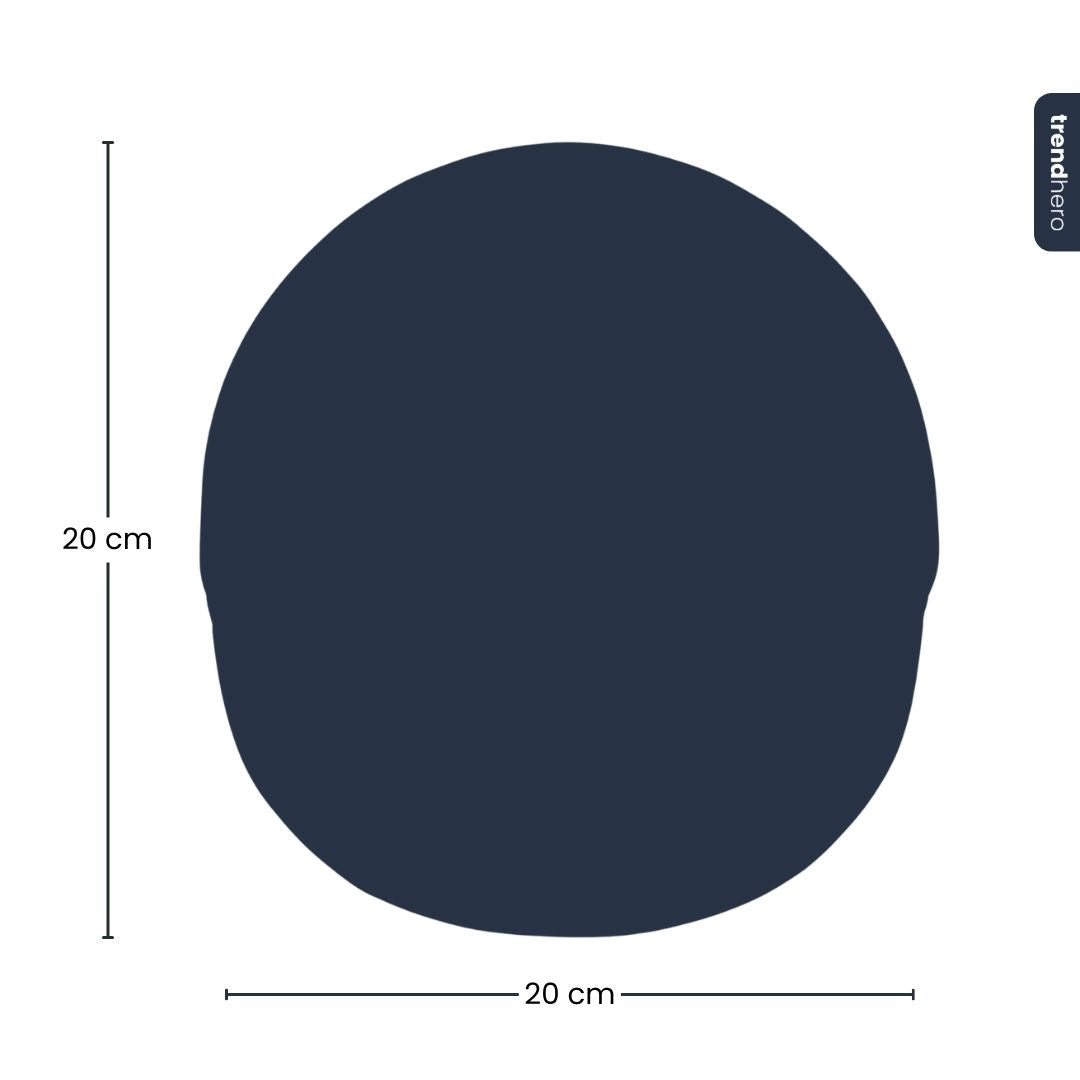 Terrarium Bottle ‘Dome’ – Two-Part Round Glass – Closed Terrarium Ø 20 Cm ↑ 20 Cm