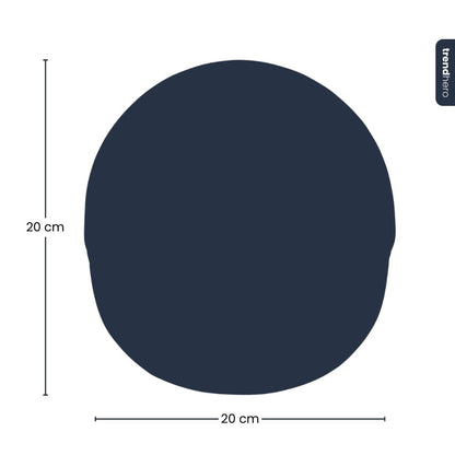 Terrarium Bottle ‘Dome’ – Two-Part Round Glass – Closed Terrarium Ø 20 Cm ↑ 20 Cm